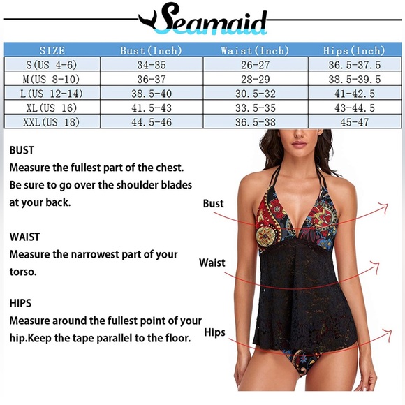 Two piece woman’s bathing suit NWOT - Picture 4 of 4